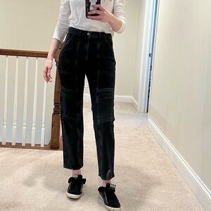 Agolde CopperCargo Black Pants